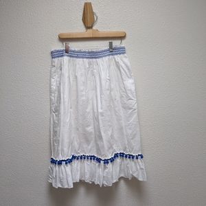 NWOT J. Crew Eyelet Skirt